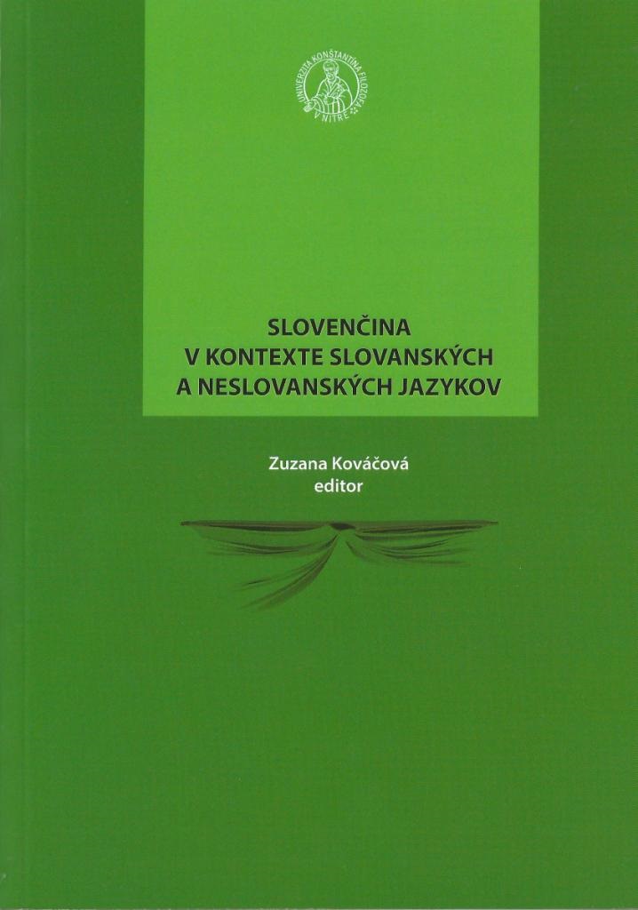 Slovenčina v kontexte slovanských a neslovanských jazykov